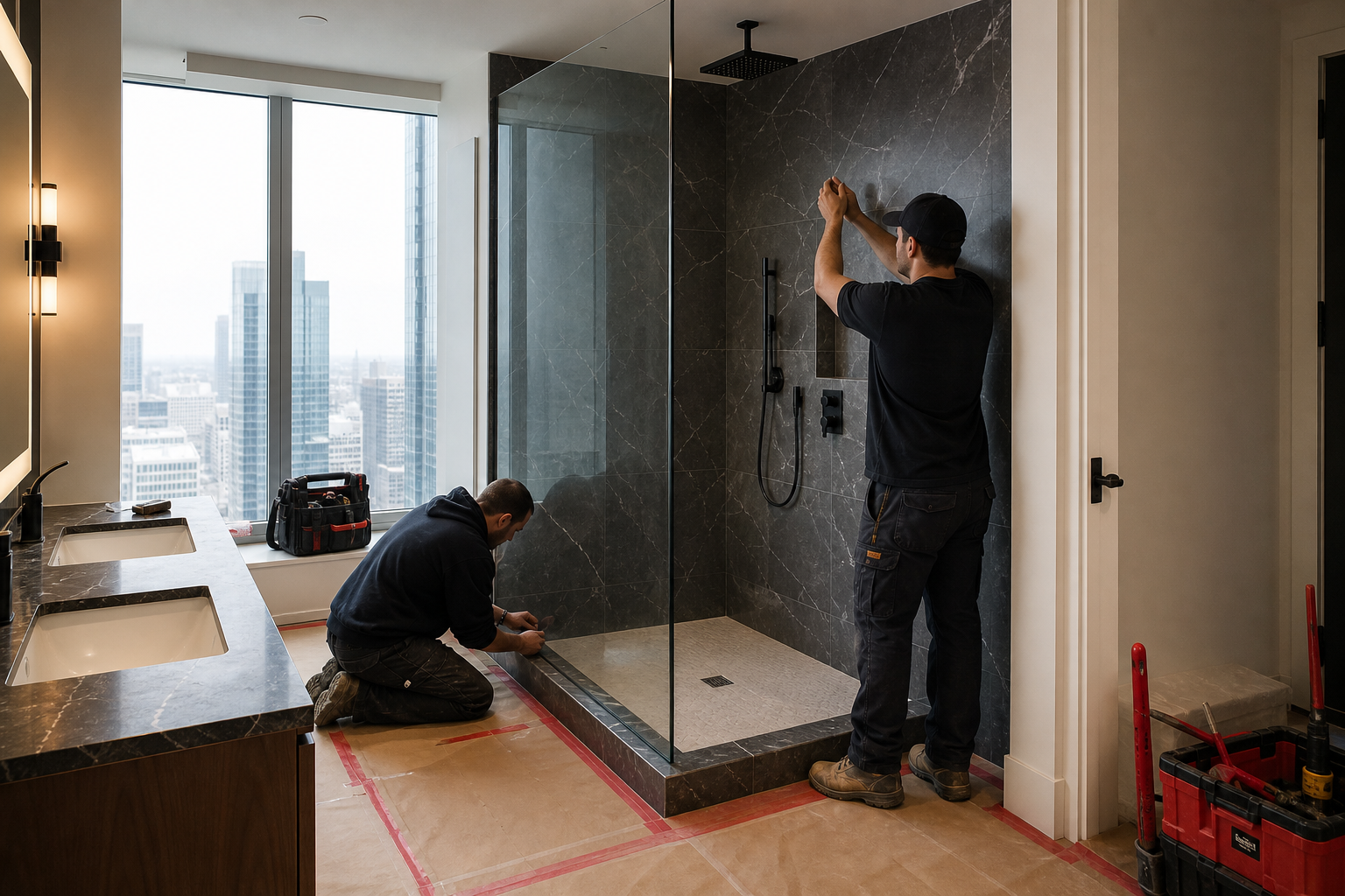 Planning and material selections for a residential remodeling project