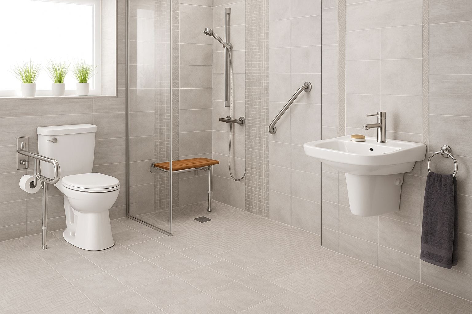 Featured project image for Bathroom Safety for Seniors