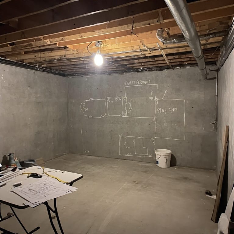 Basement Layout & Floorplan Design