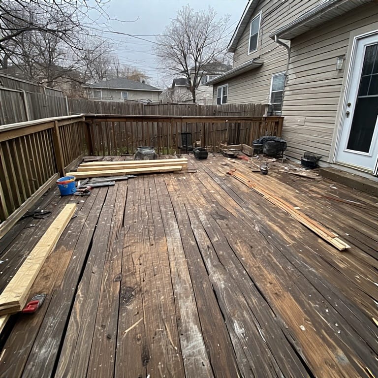 Deck repair and restoration in Chicago