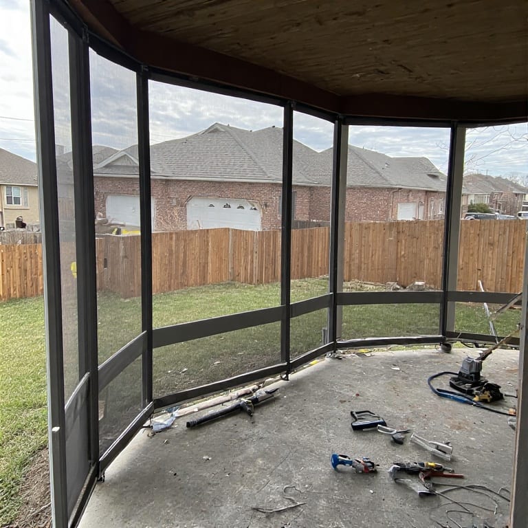 Screen systems for porches in Chicago
